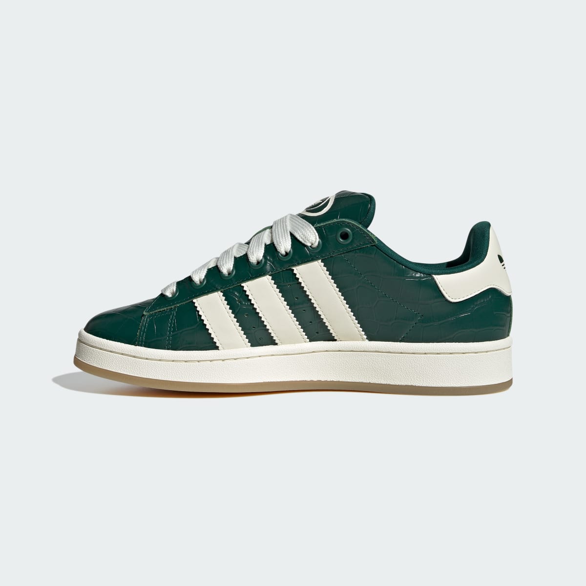 Tenis casuales para hombre color verde y blanco - vista 7