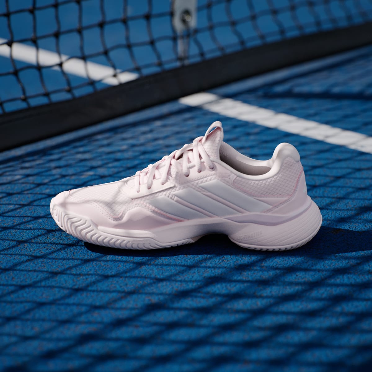 Tenis casuales para mujer color rosa y blanco - vista 6