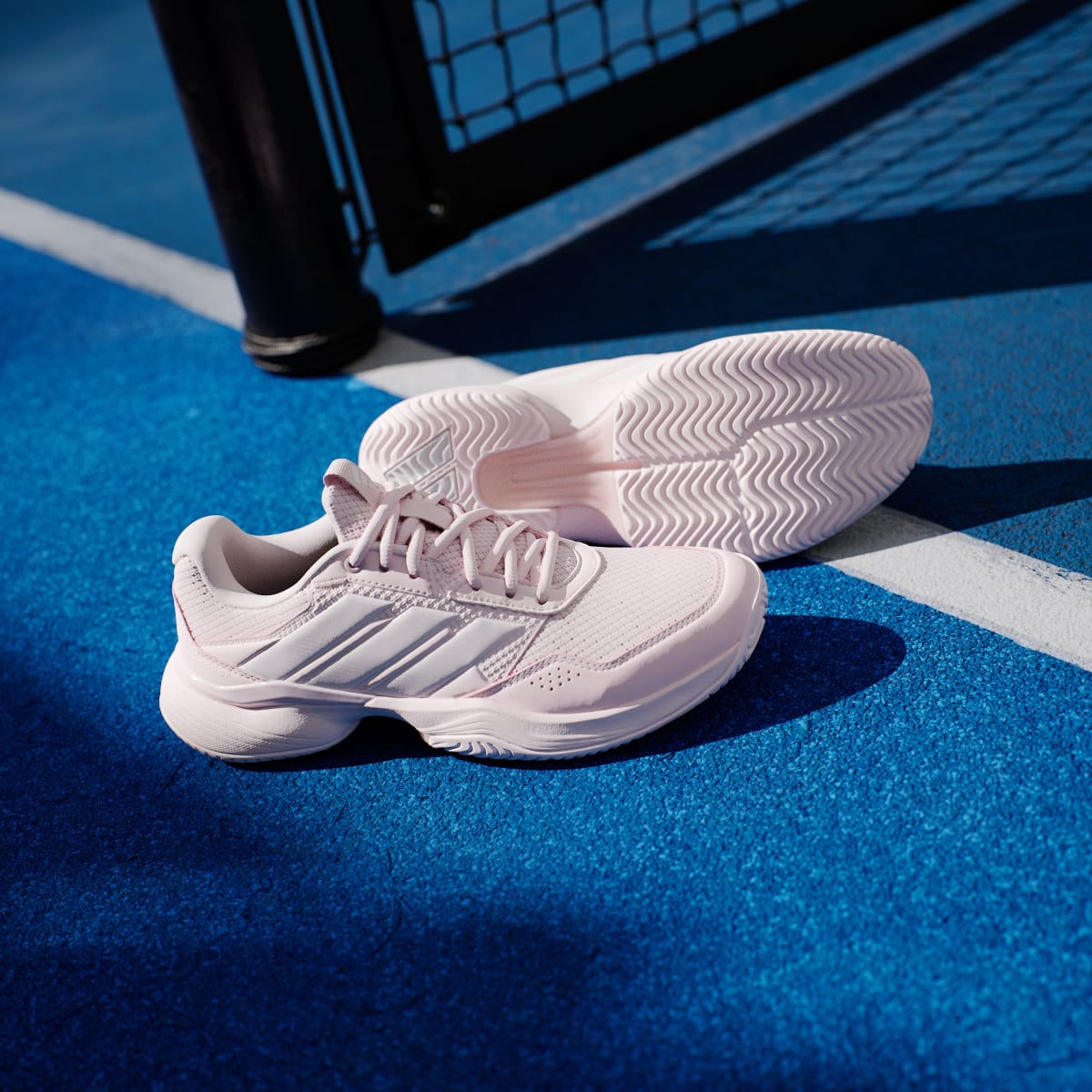 Tenis casuales para mujer color rosa y blanco - vista 7