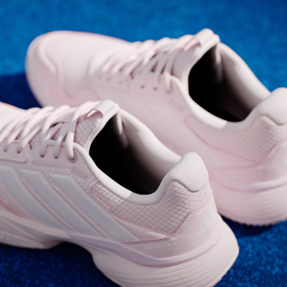 Tenis casuales para mujer color rosa y blanco - vista 8