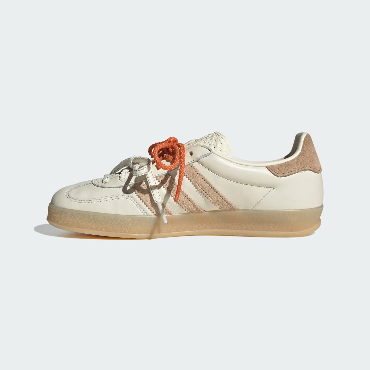 Tenis casuales para mujer color blanco y beige - vista 8