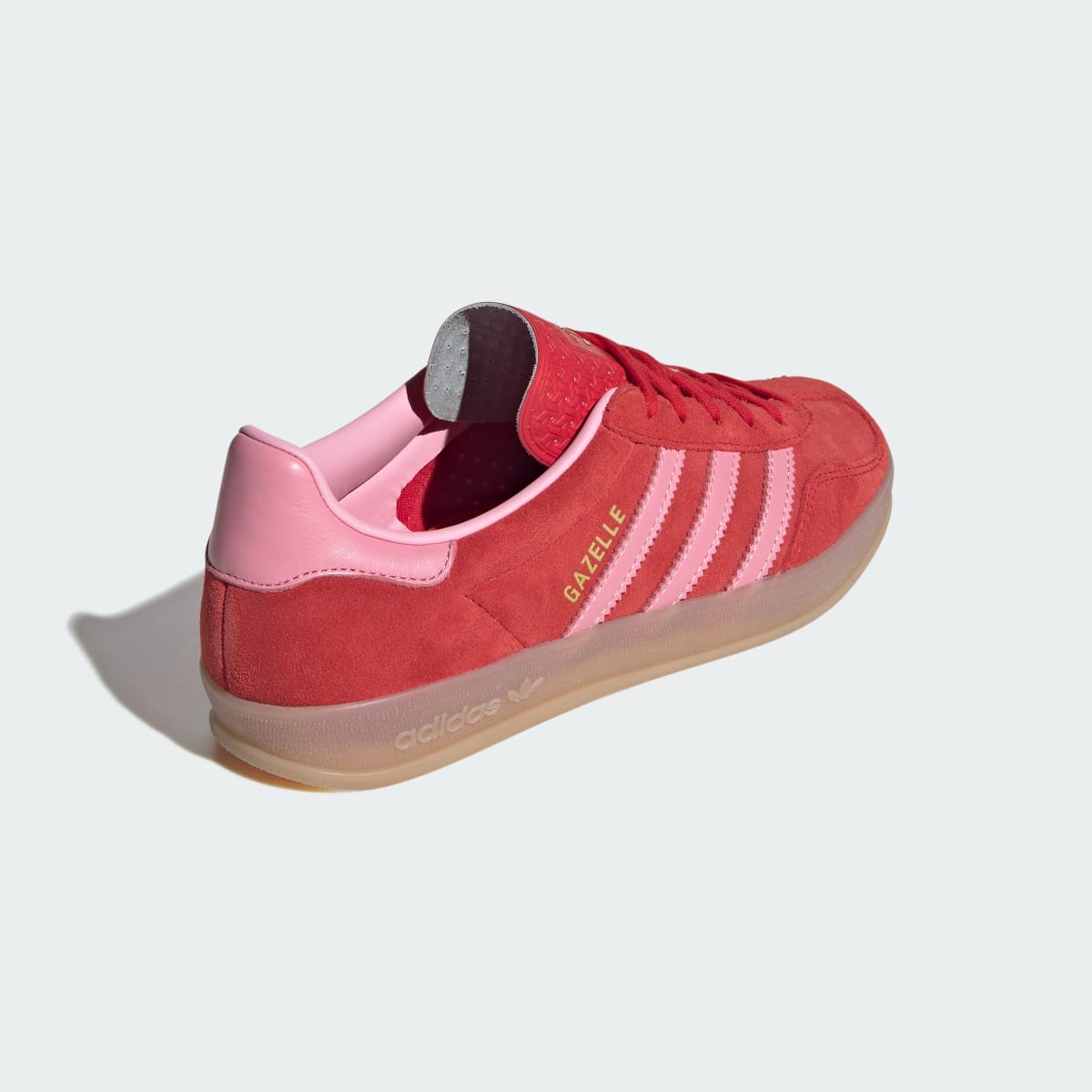 Tenis casuales para mujer color rojo y rosa - vista 6