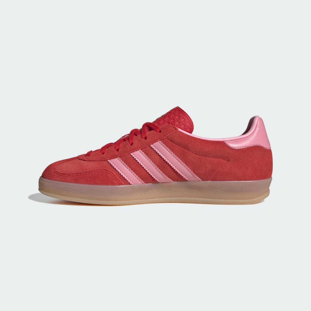 Tenis casuales para mujer color rojo y rosa - vista 7