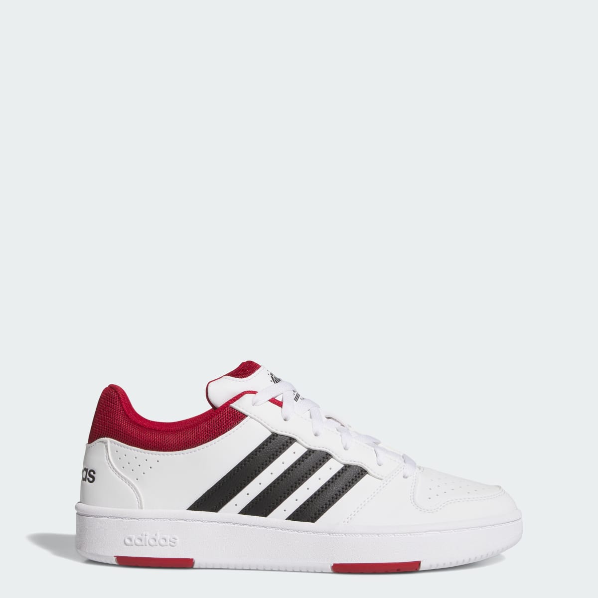 Tenis casuales para hombre color blanco y rojo - vista 1