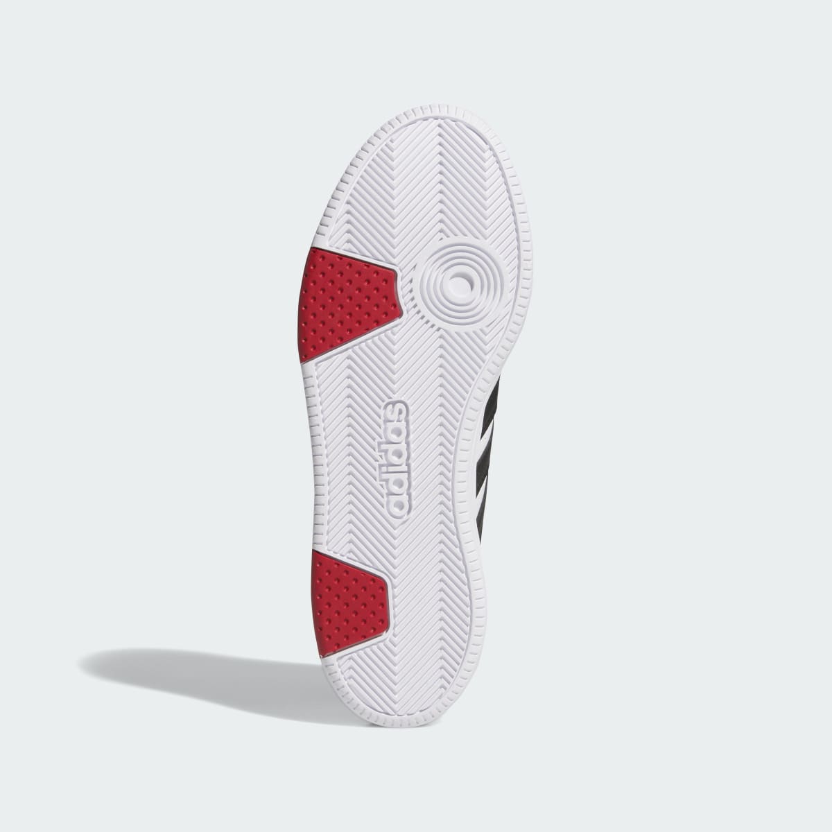 Tenis casuales para hombre color blanco y rojo - vista 4