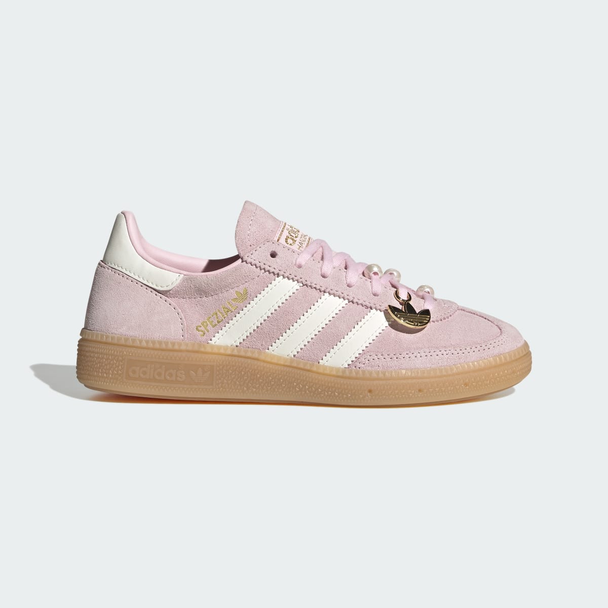 Tenis casuales para niños color rosa y blanco - vista 2