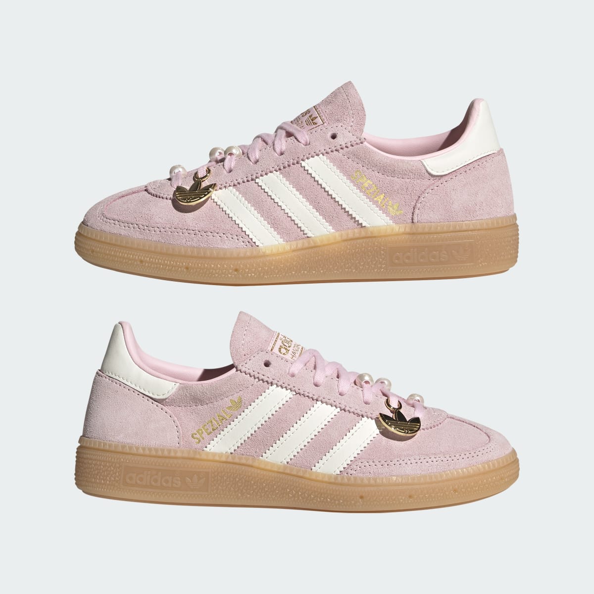 Tenis casuales para niños color rosa y blanco - vista 8