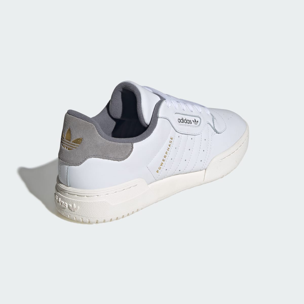 Tenis casuales unisex color blanco y gris - vista 6