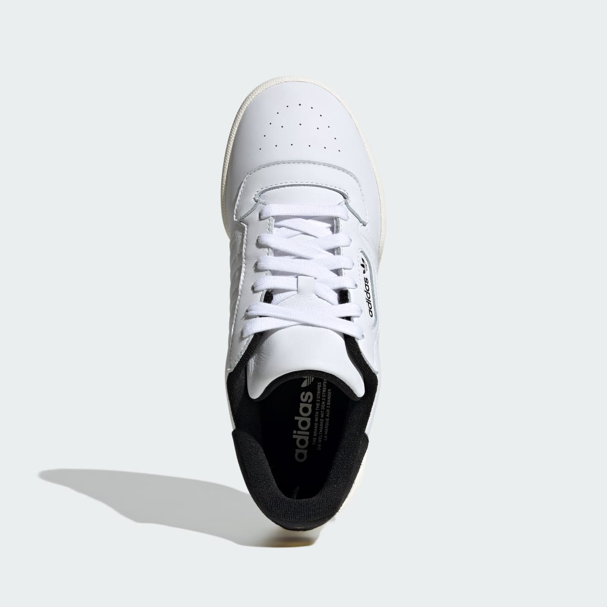 Tenis casuales unisex color blanco y negro - vista 3