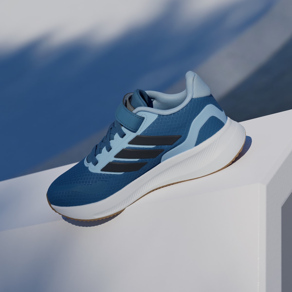 Tenis casuales para niños color azul - vista 6