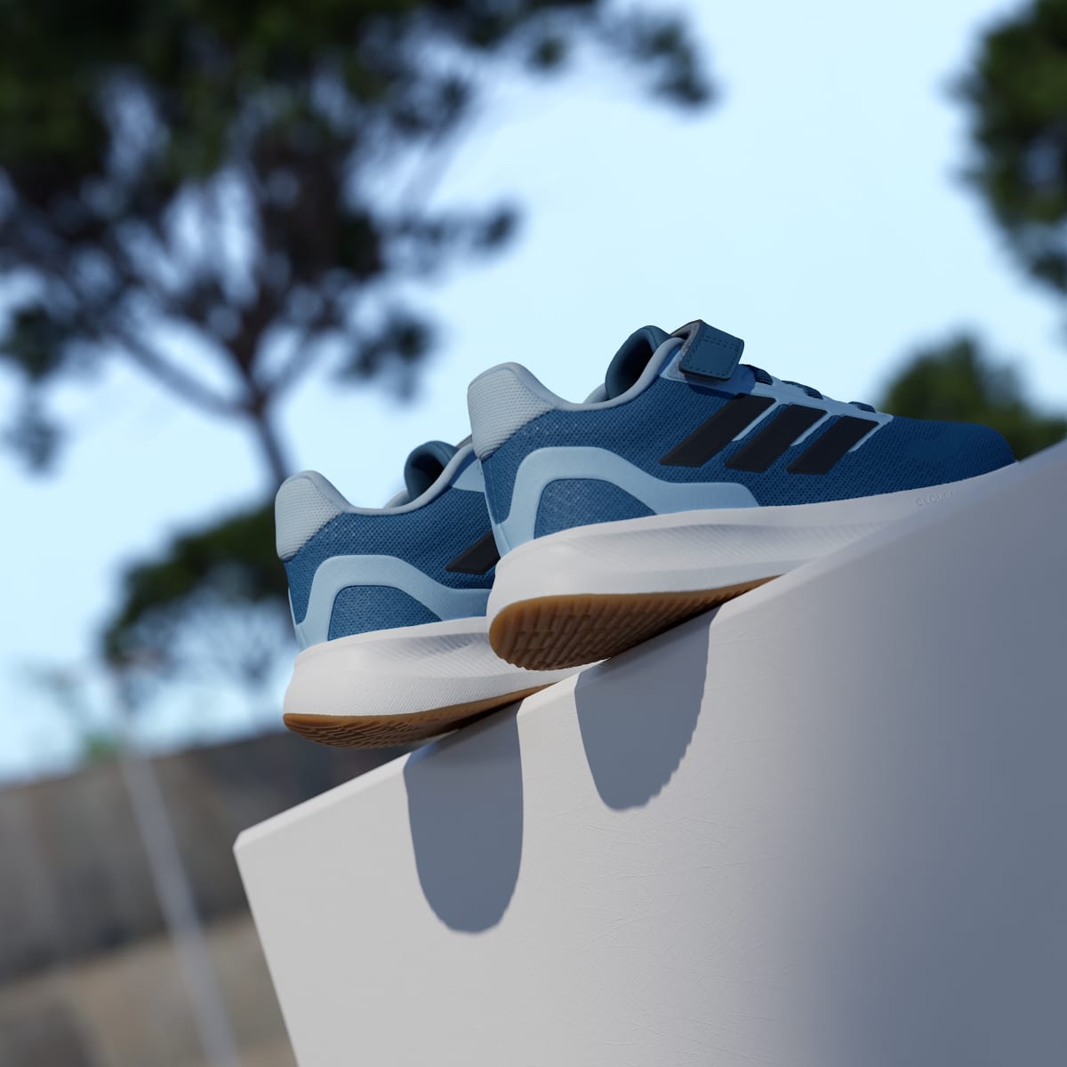 Tenis casuales para niños color azul - vista 7