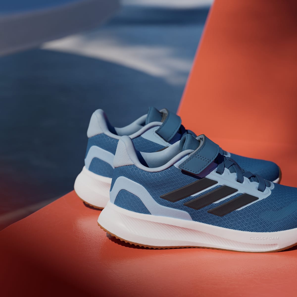 Tenis casuales para niños color azul - vista 8