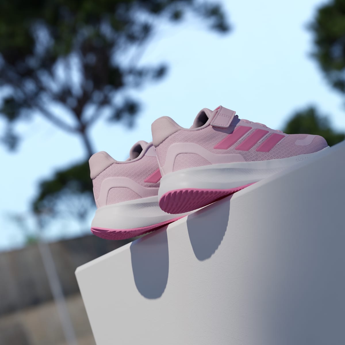 Tenis casuales para niños color rosa - vista 7