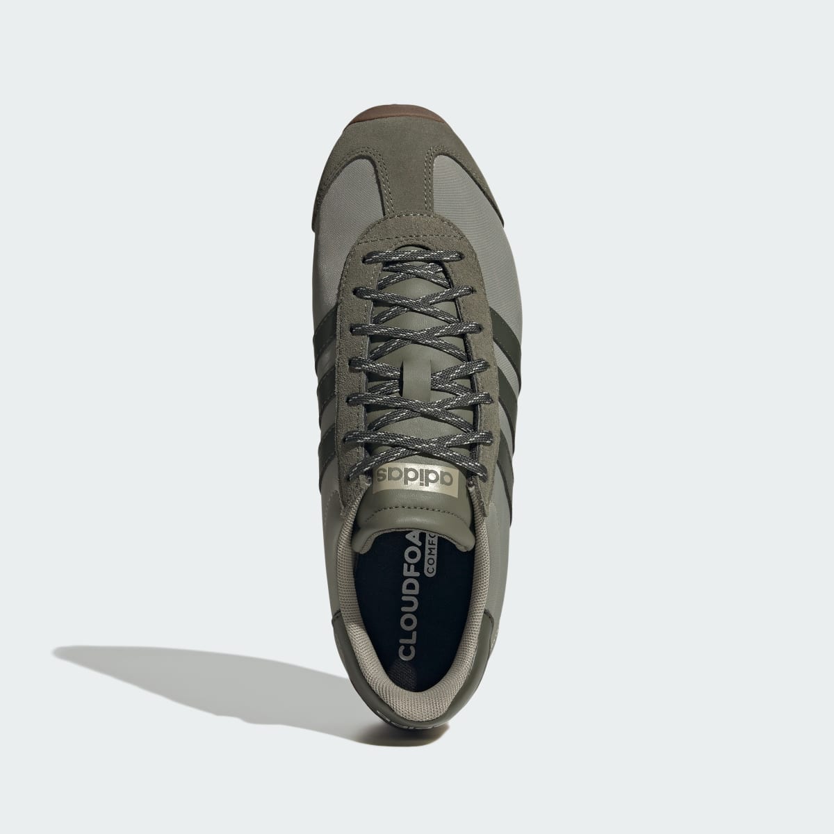 Tenis casuales para hombre color tono neutro - vista 3