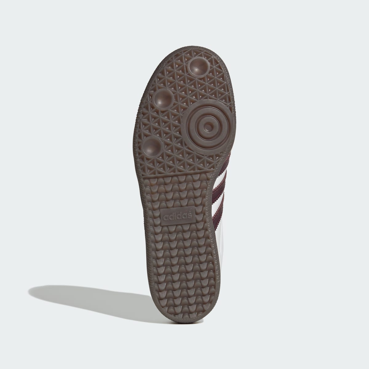 Tenis casuales para mujer color blanco y granate - vista 4
