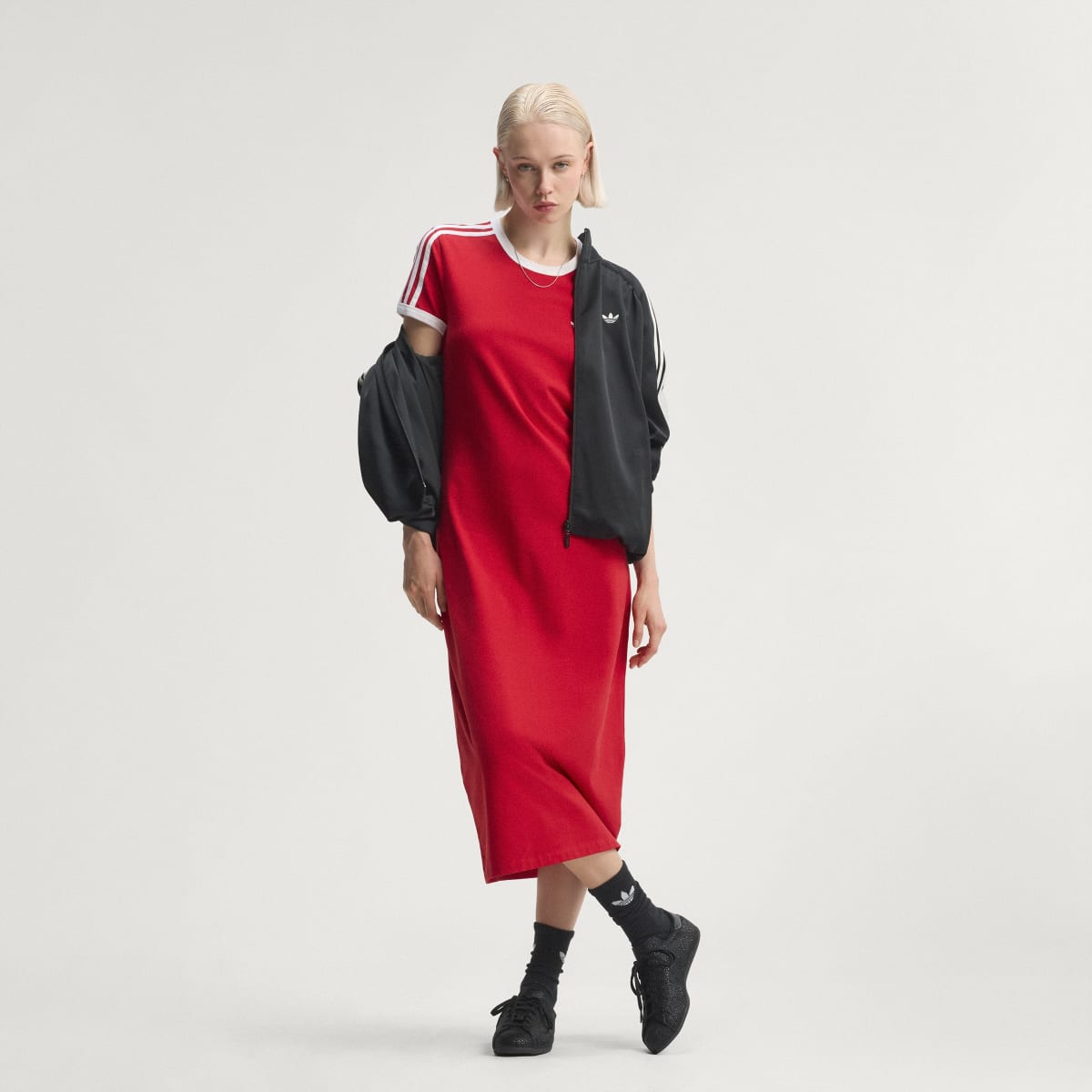 Tenis casuales para mujer color negro y gris - vista 7