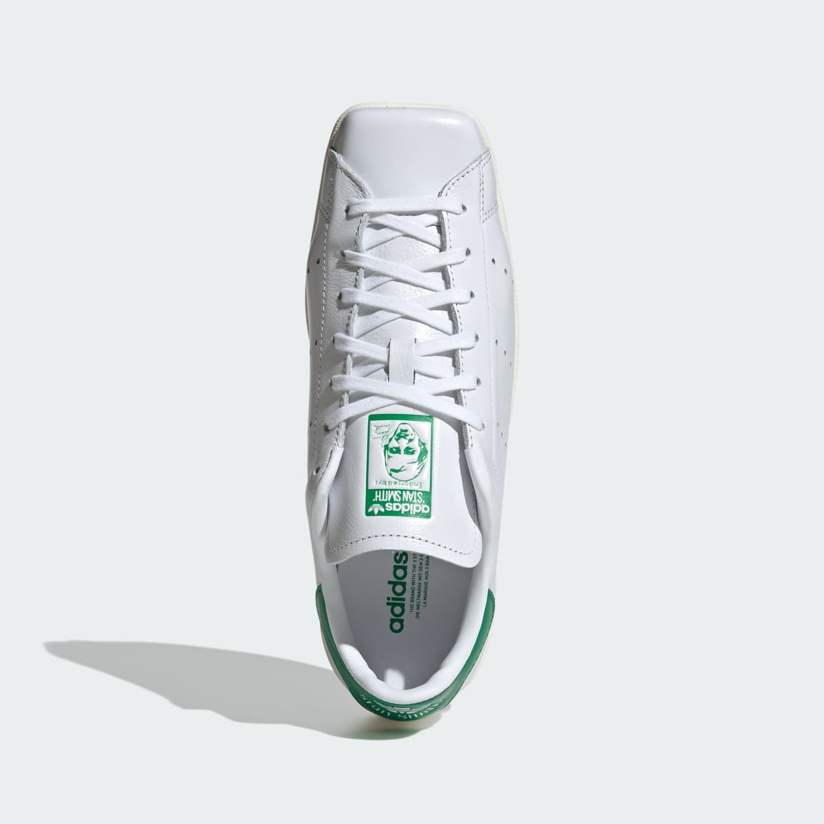 Tenis casuales para mujer color blanco y verde - vista 3