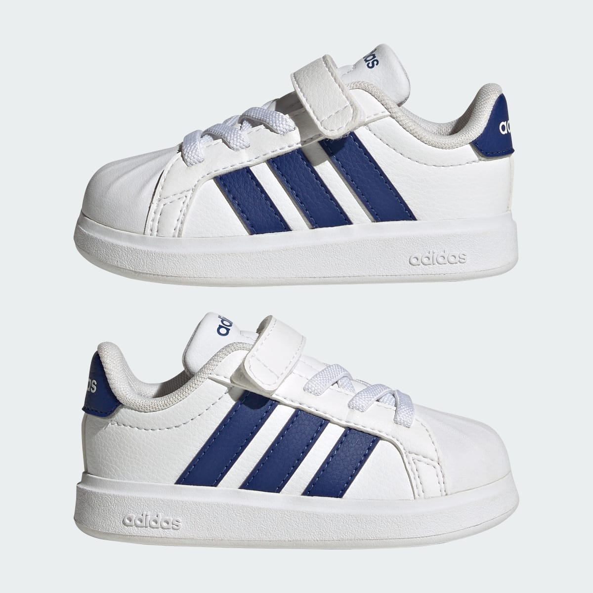 Tenis casuales para niños color blanco - vista 8