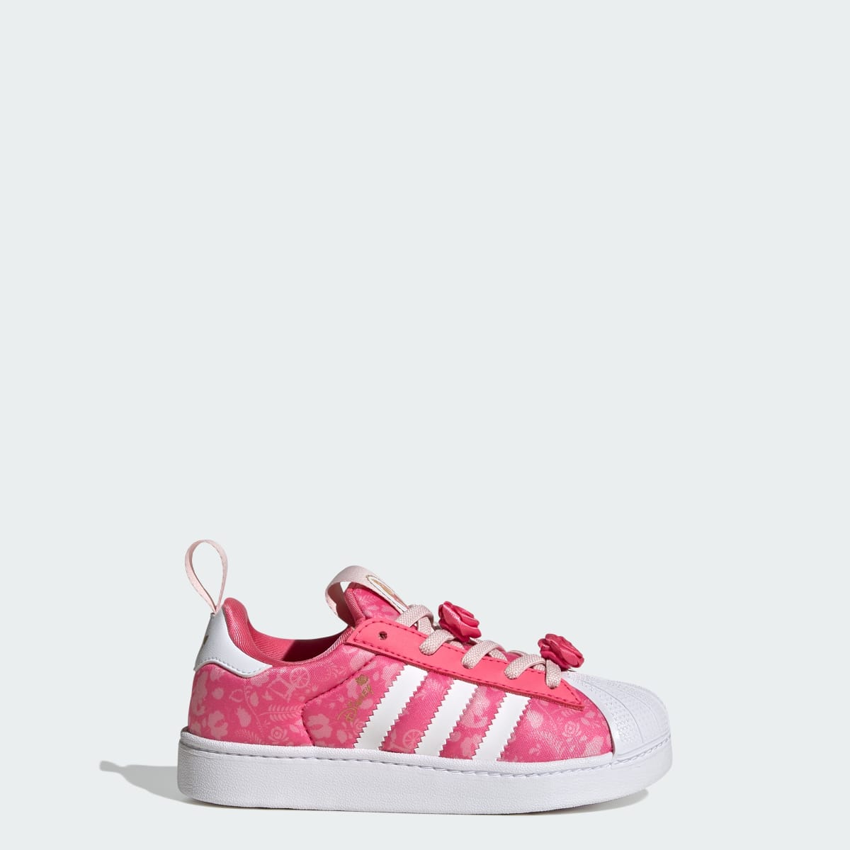 Tenis casuales para niños color rosa y blanco - vista 1
