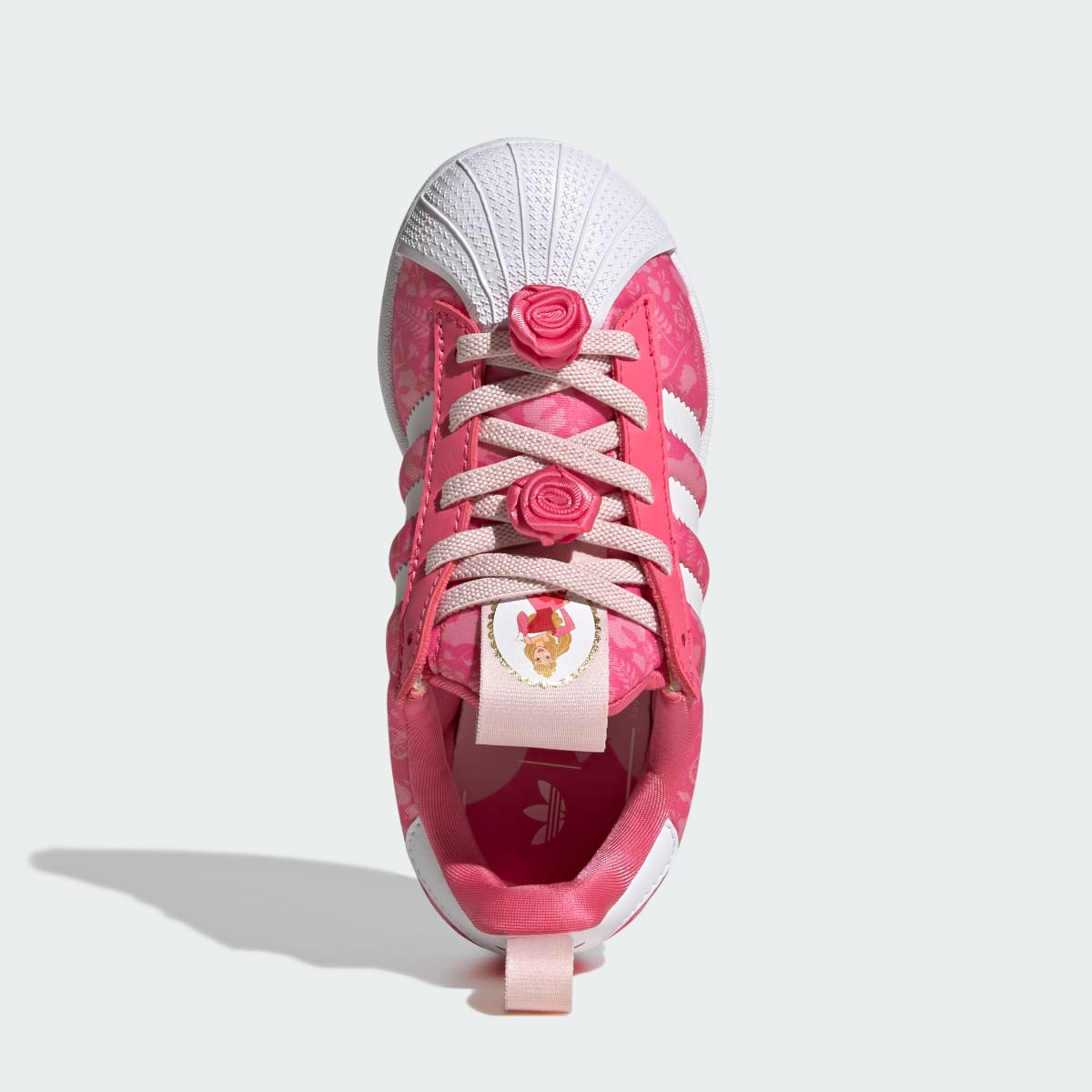 Tenis casuales para niños color rosa y blanco - vista 3