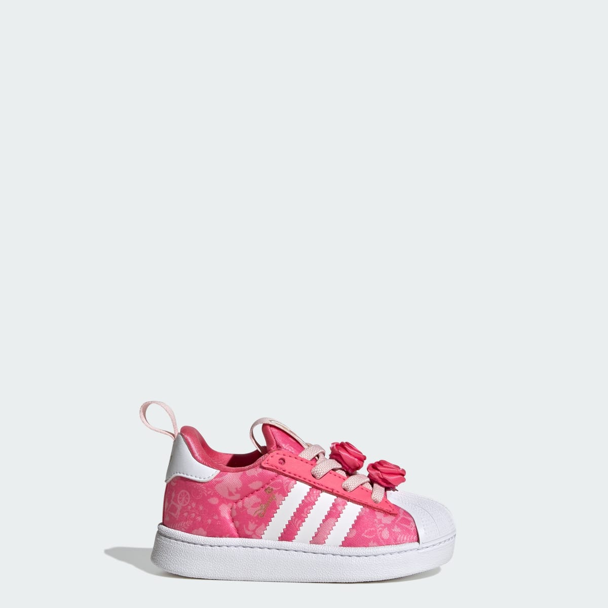 Tenis casuales para niños color rosa y blanco - vista 1