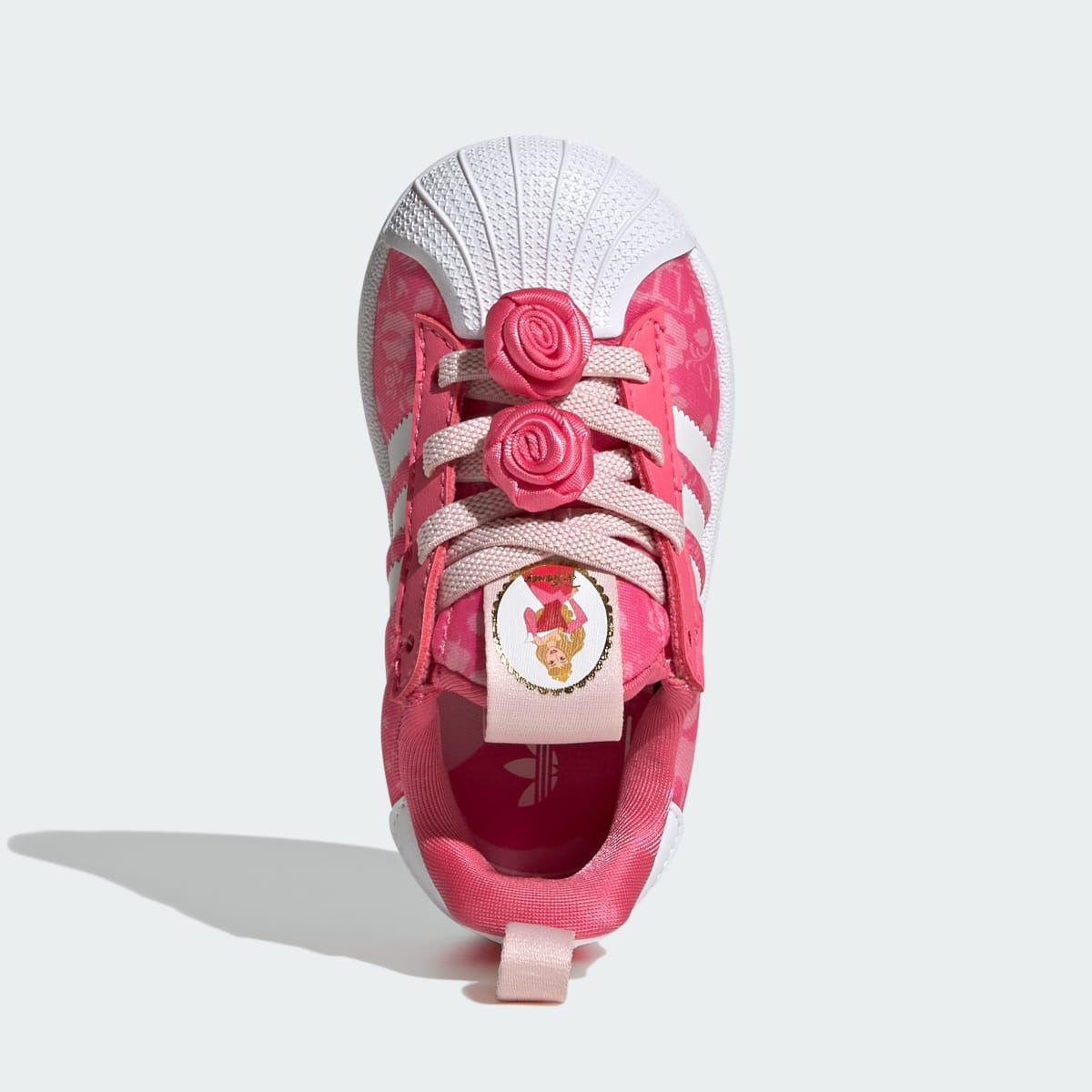 Tenis casuales para niños color rosa y blanco - vista 3