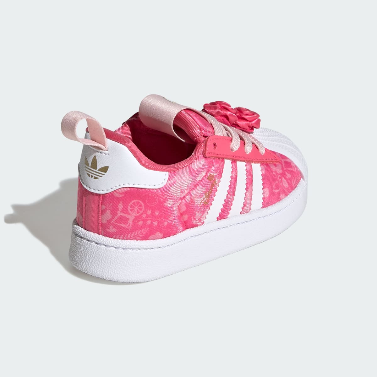 Tenis casuales para niños color rosa y blanco - vista 6