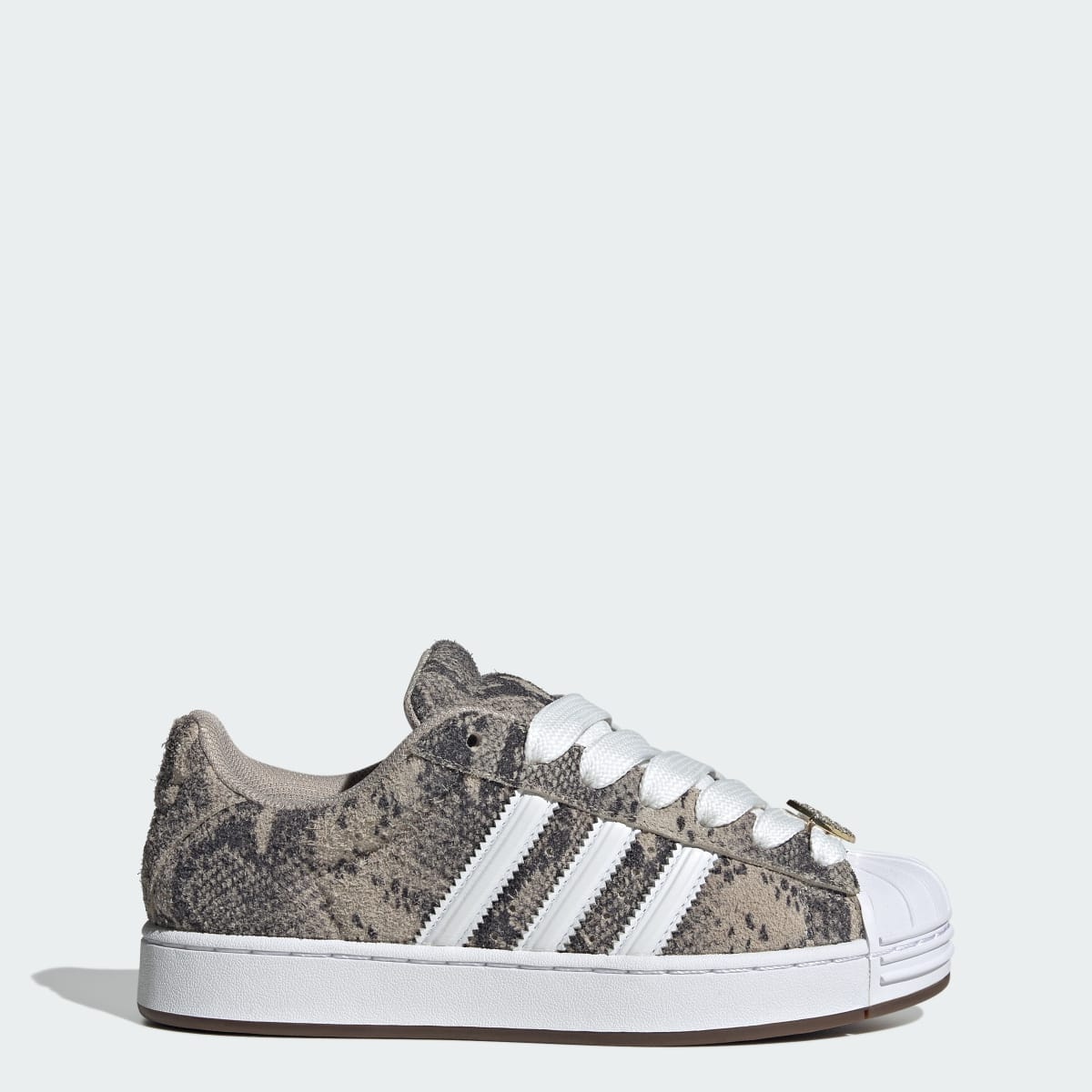 Tenis casuales para mujer color beige y blanco - vista 1