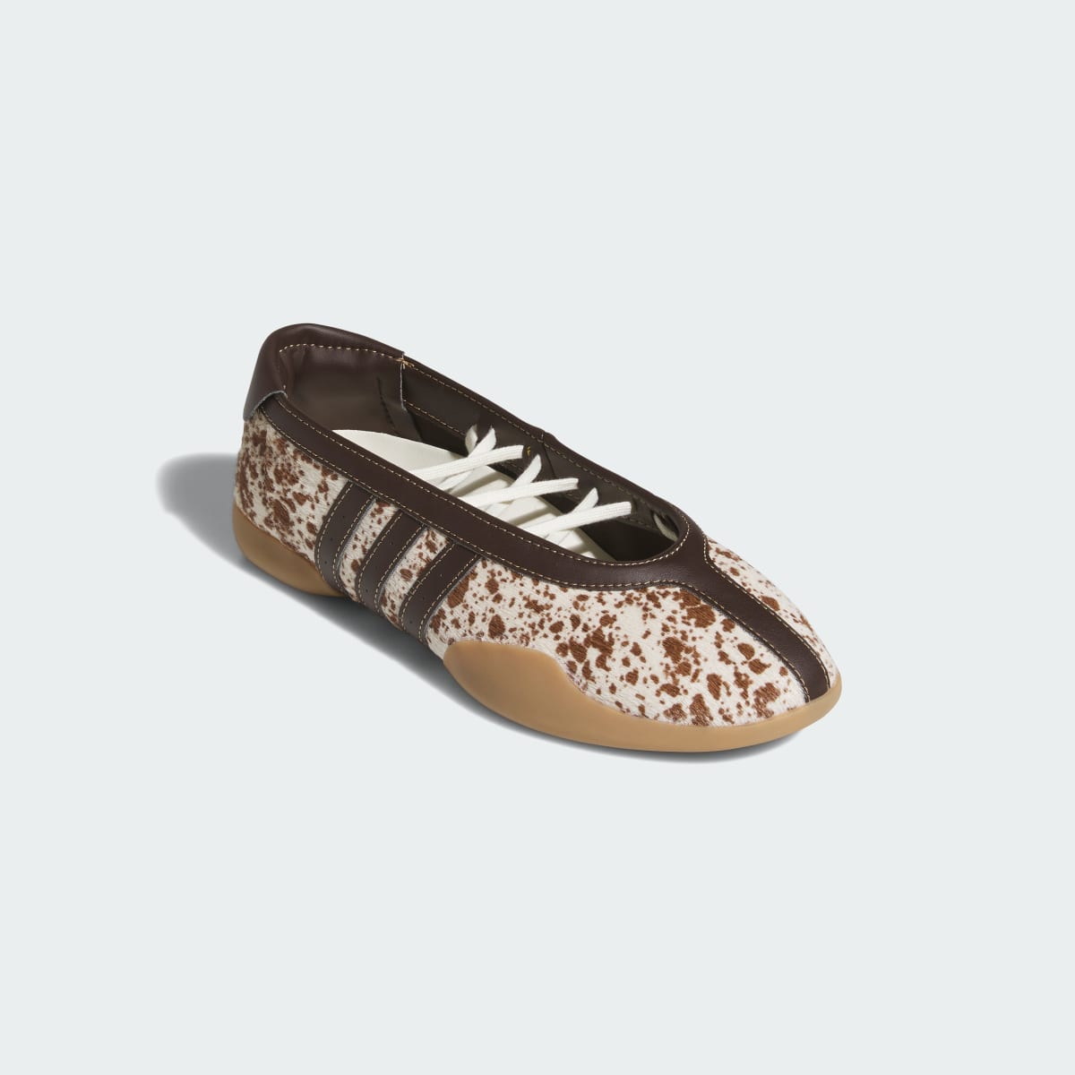 Tenis casuales para mujer color blanco y café - vista 5