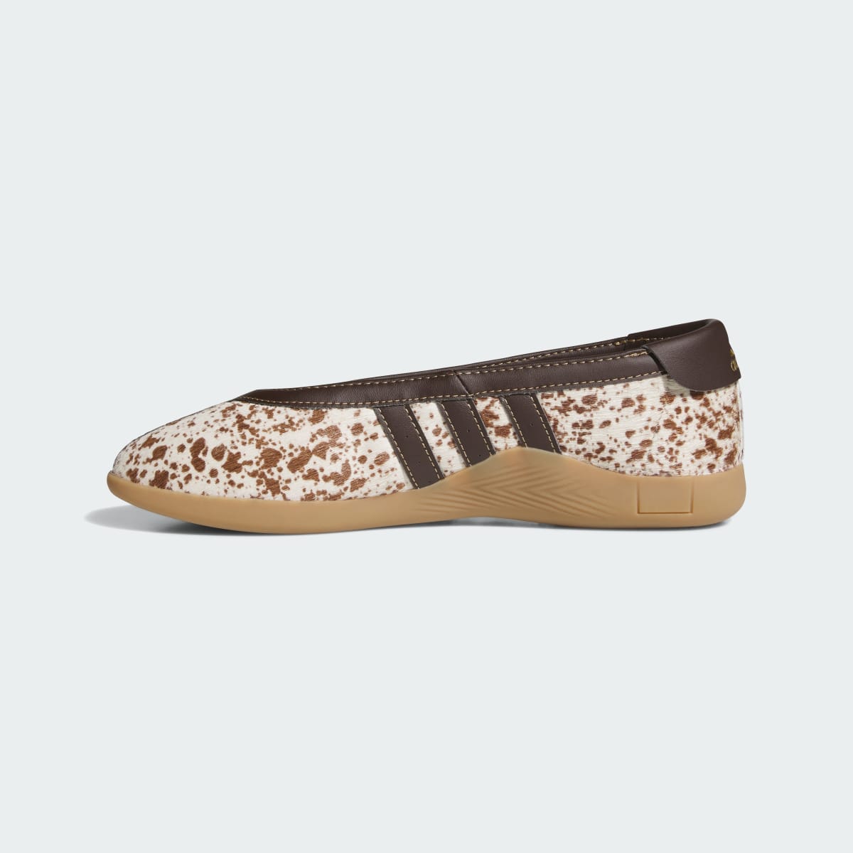 Tenis casuales para mujer color blanco y café - vista 7