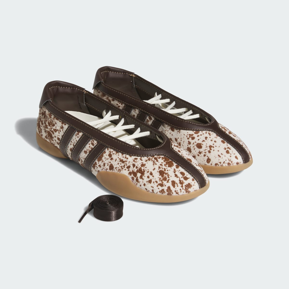 Tenis casuales para mujer color blanco y café - vista 8