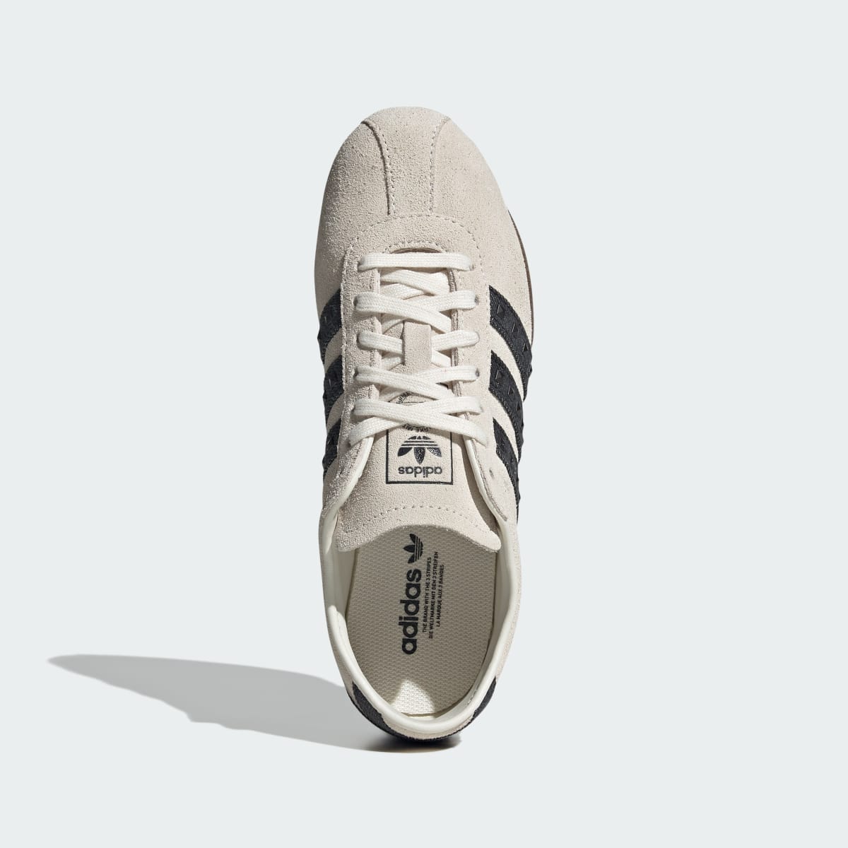 Tenis casuales para mujer color blanco y amarillo - vista 3