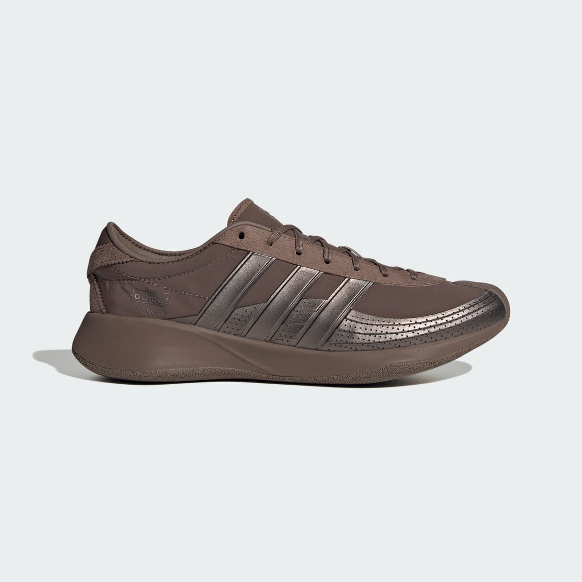 Tenis casuales para mujer color café - vista 2