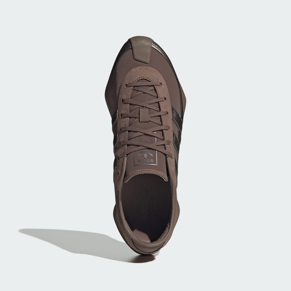 Tenis casuales para mujer color café - vista 3