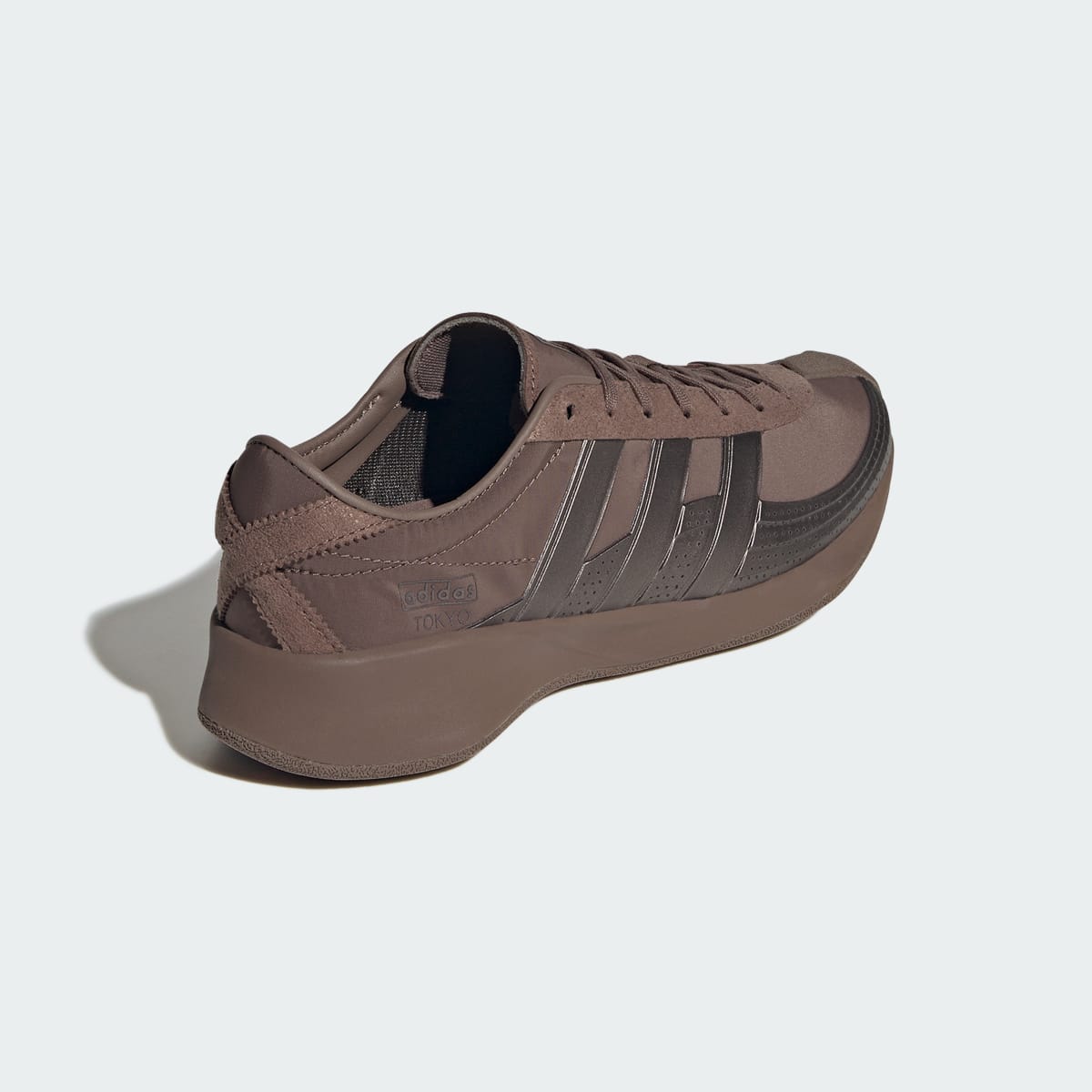 Tenis casuales para mujer color café - vista 6