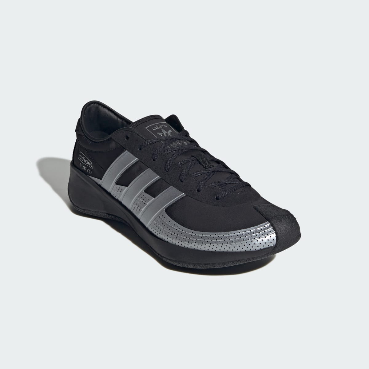 Tenis casuales para mujer color negro y gris - vista 5