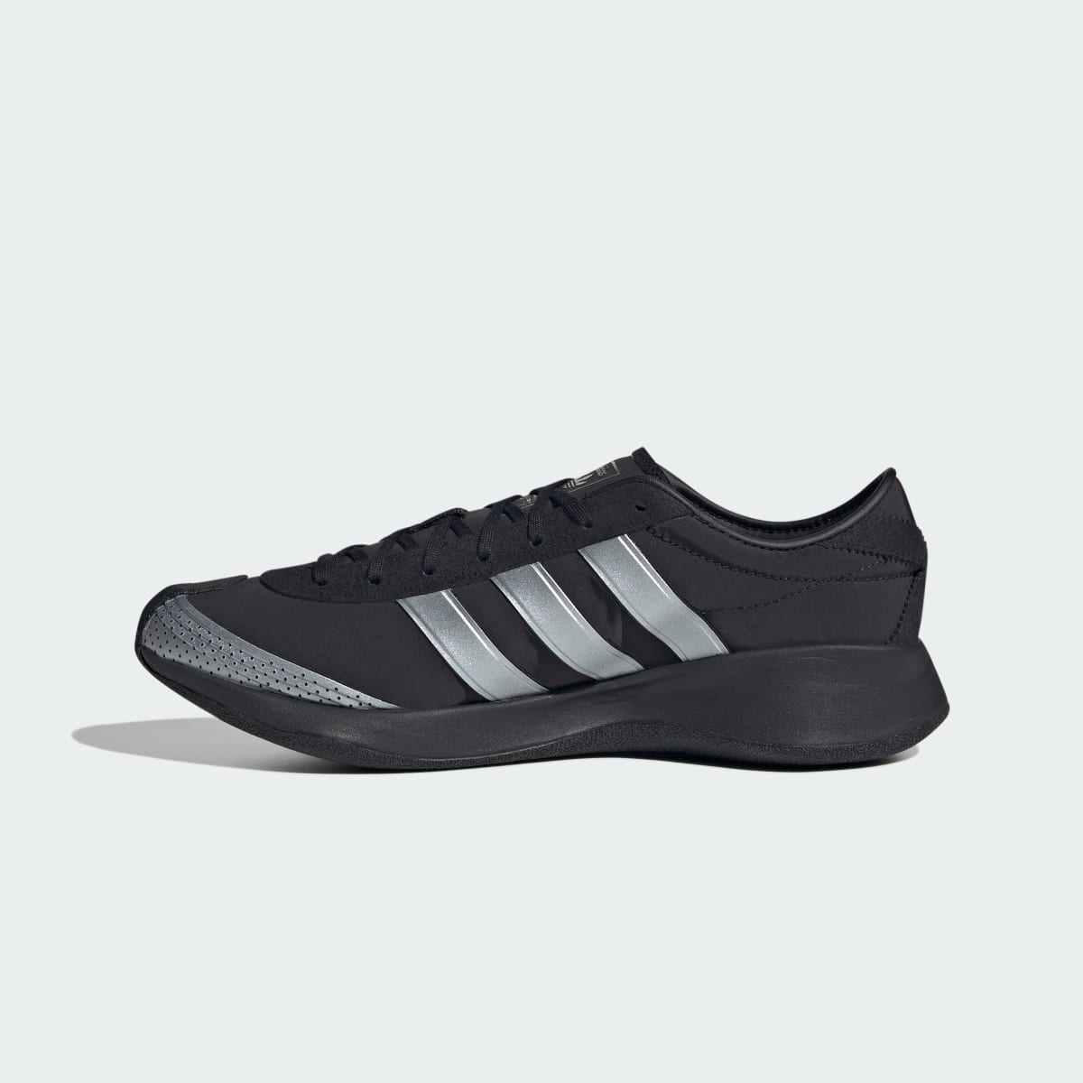 Tenis casuales para mujer color negro y gris - vista 7