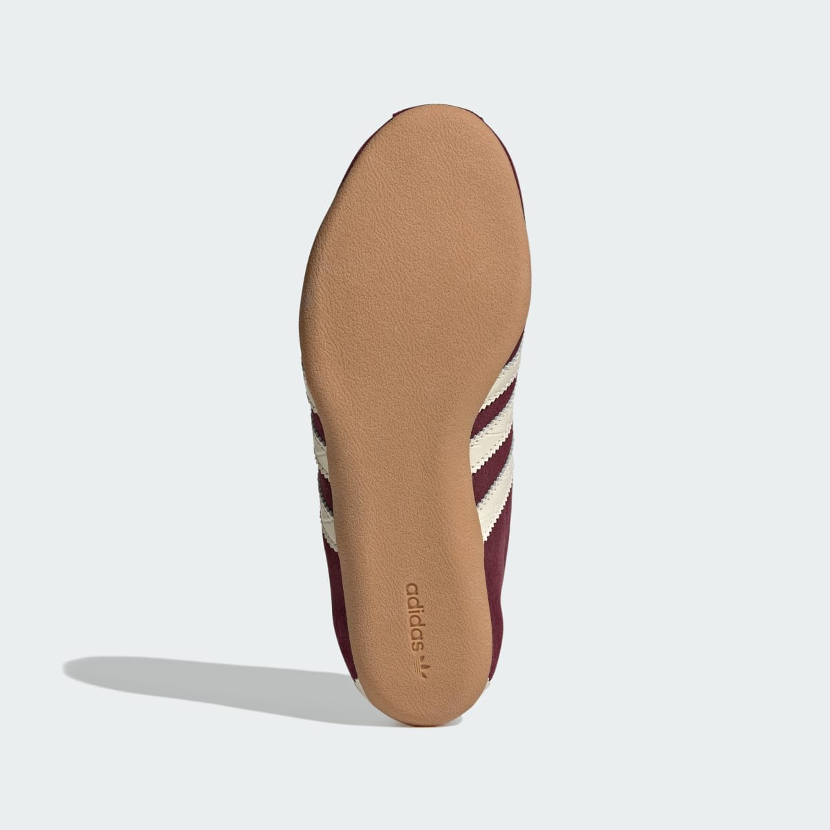 Tenis casuales para mujer color granate y blanco - vista 4