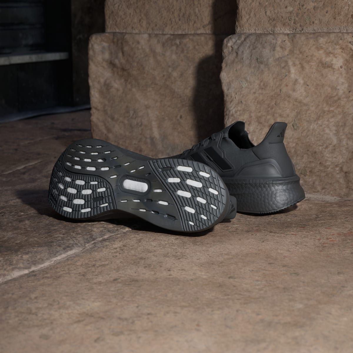 Tenis casuales para hombre color negro - vista 3