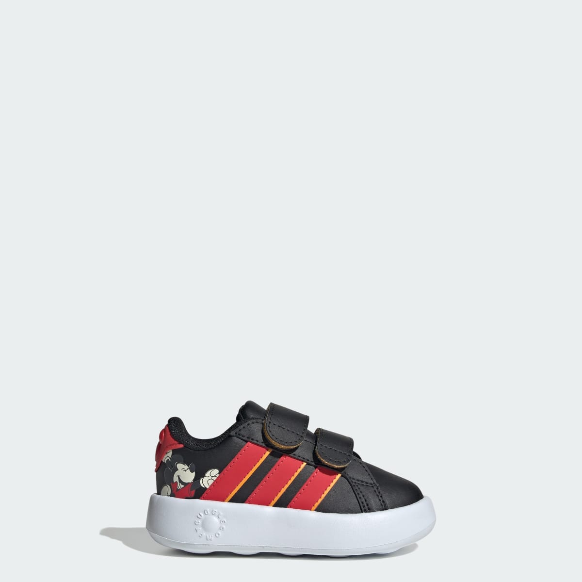 Tenis casuales para niños color negro y amarillo - vista 1