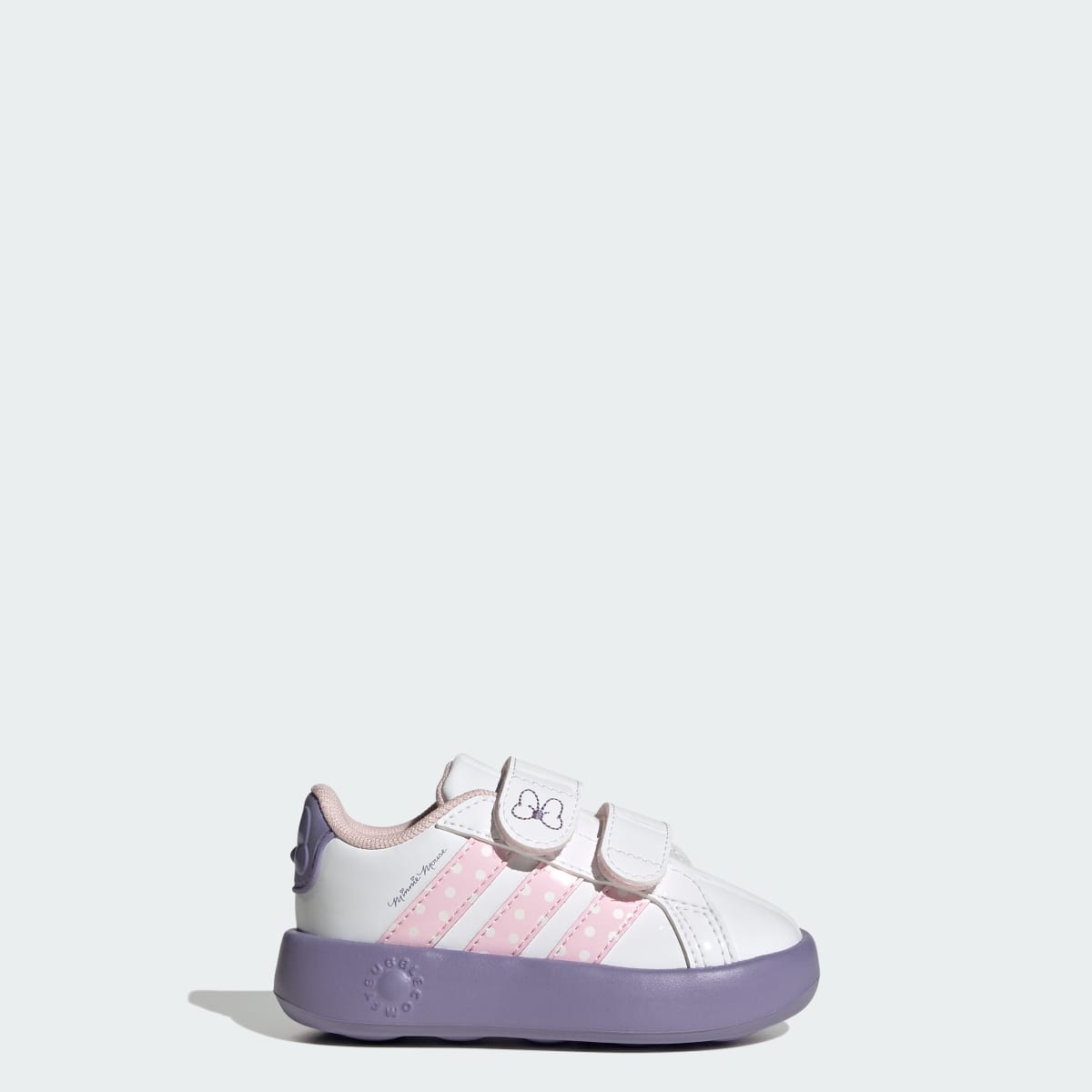 Tenis casuales para niños color blanco y rosa - vista 1