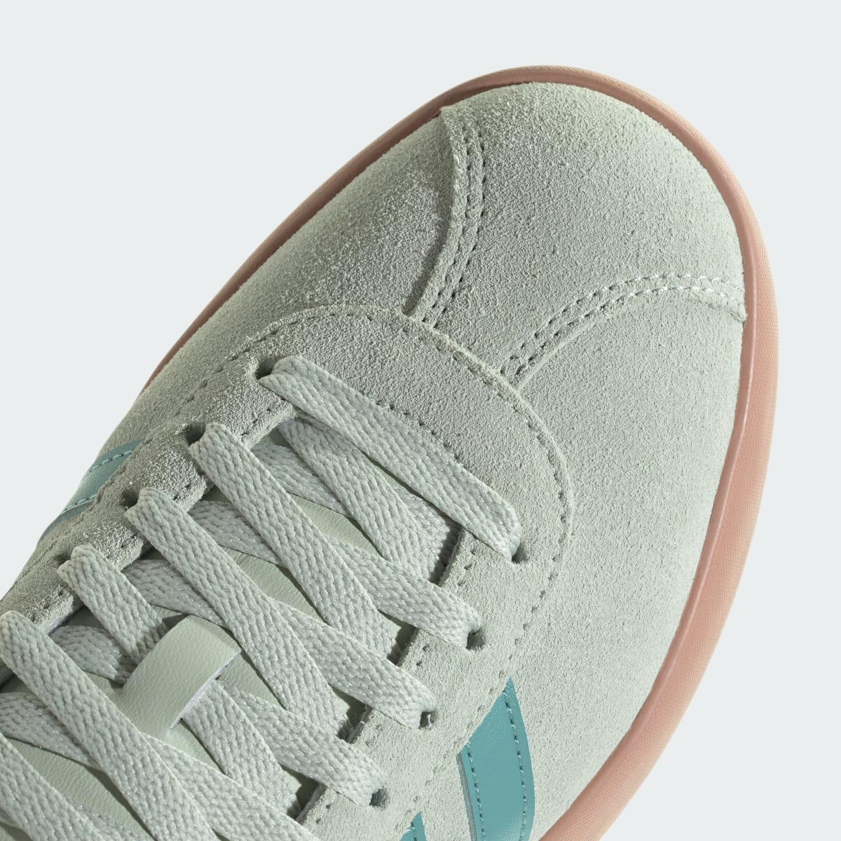 Tenis casuales para mujer color verde y dorado - vista 8