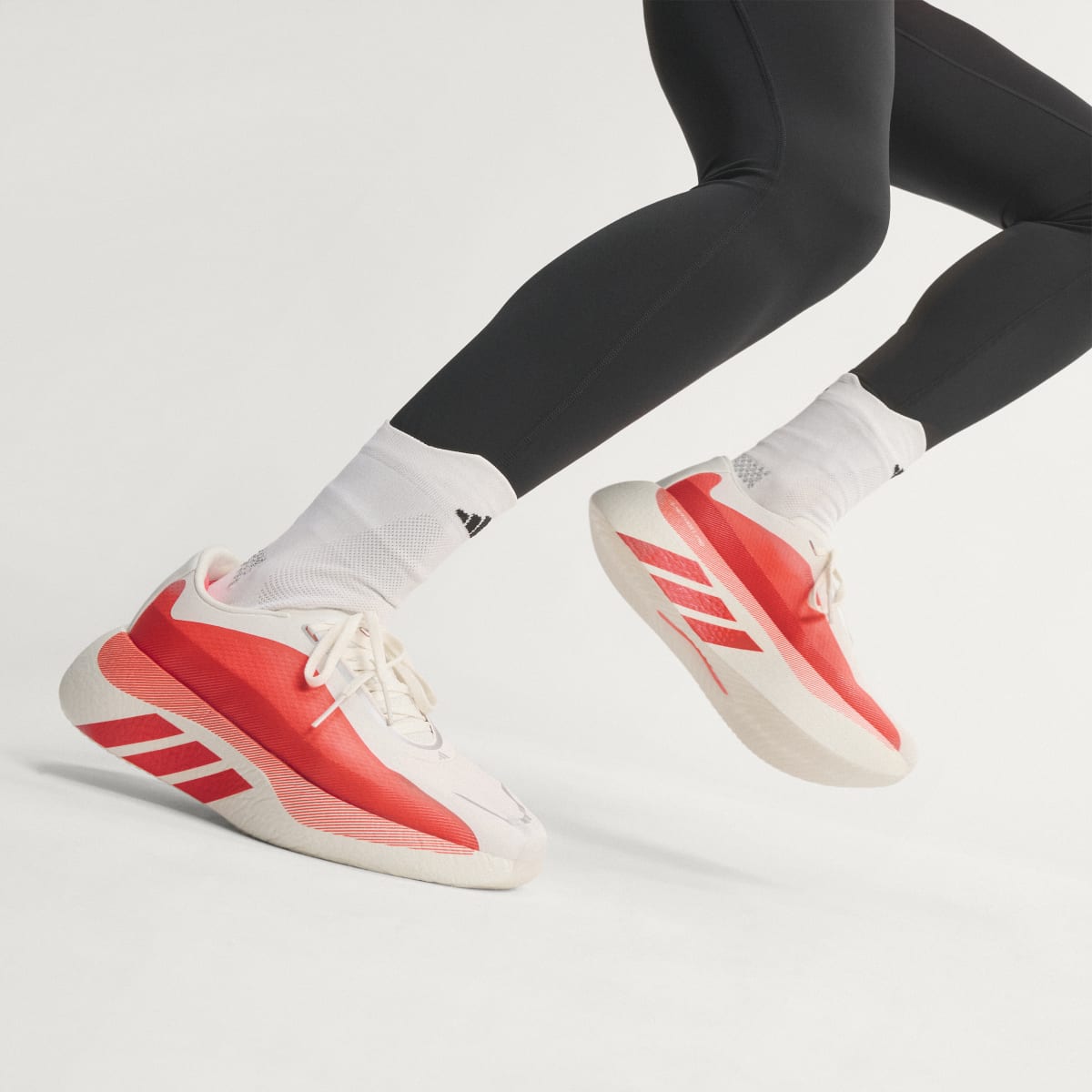 Tenis de running para mujer color blanco - vista 4