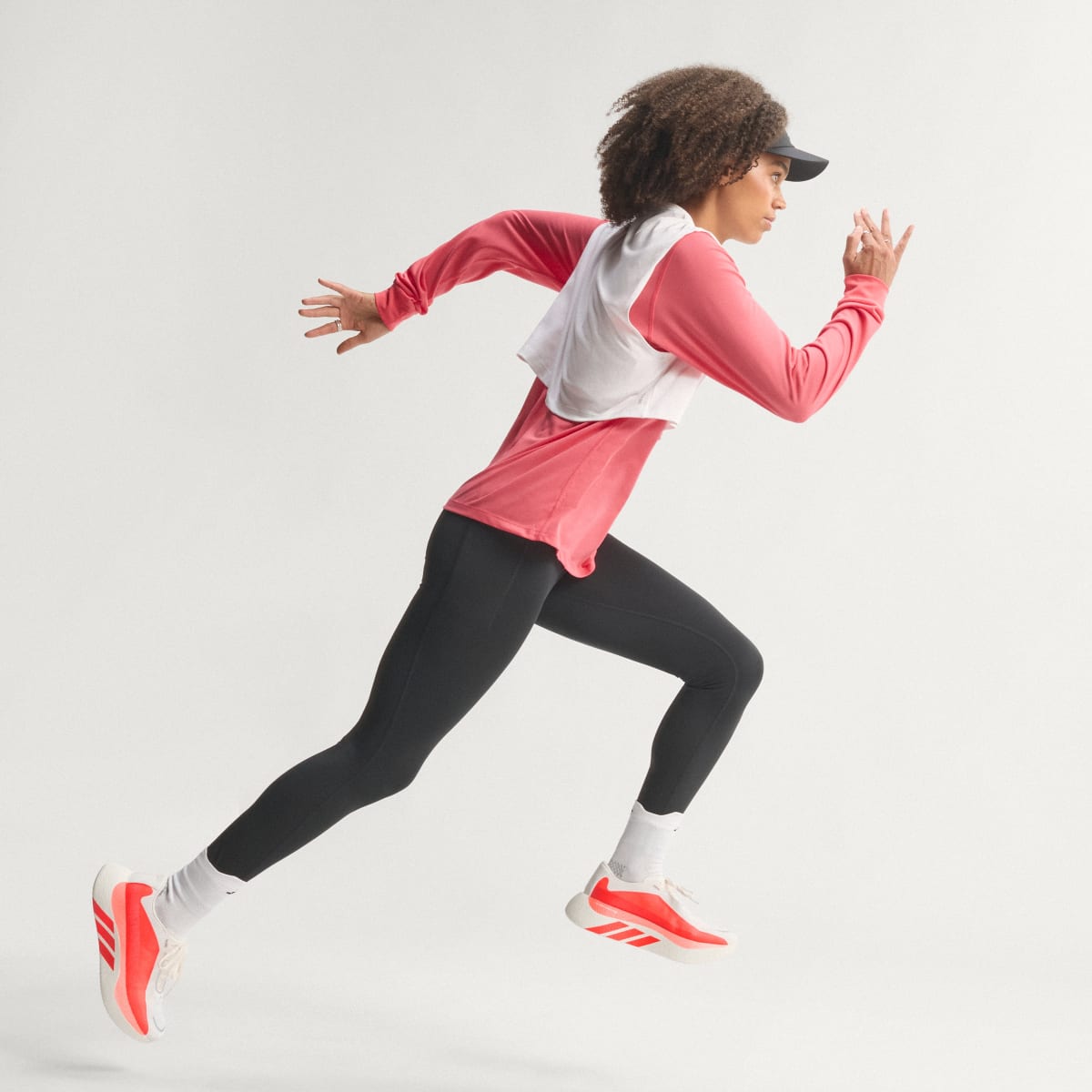 Tenis de running para mujer color blanco - vista 8