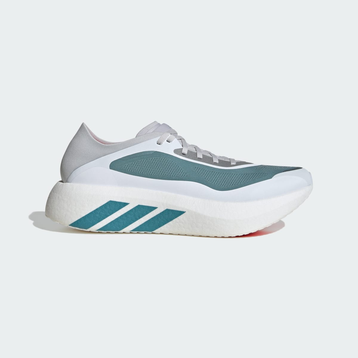 Tenis de running para hombre color blanco y rojo - vista 2