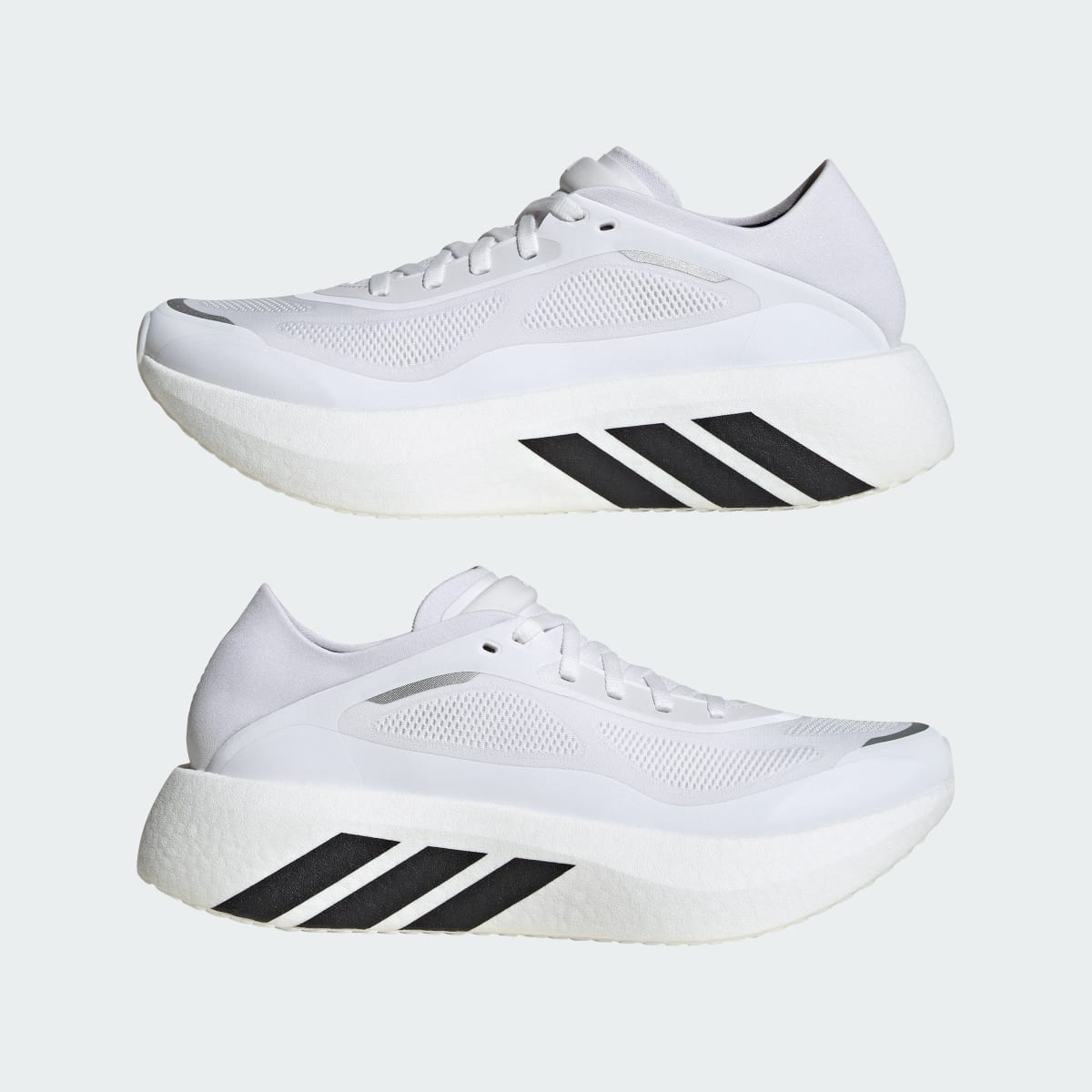 Tenis de running para mujer color blanco y negro - vista 8