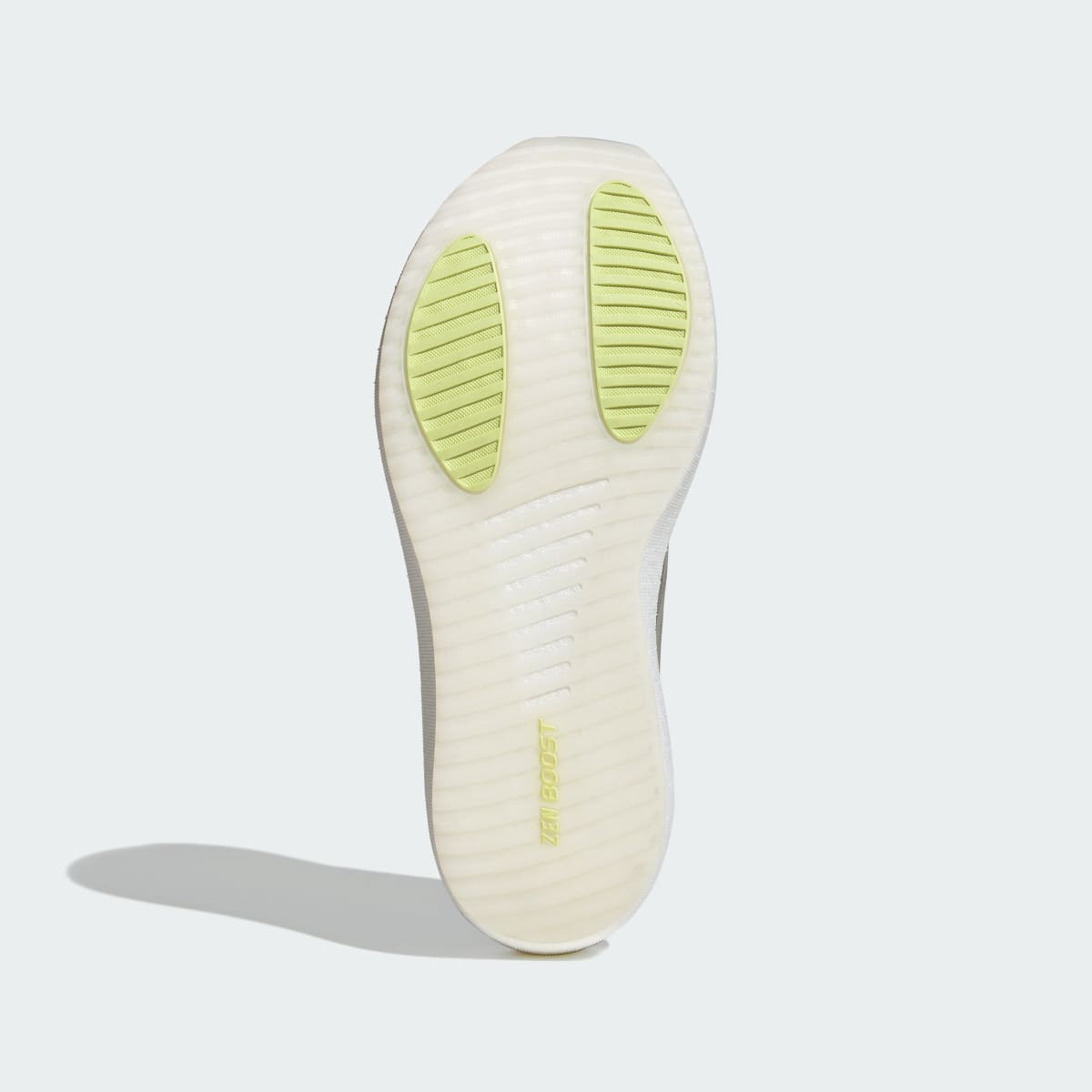 Tenis de running para hombre color plateado y verde - vista 4