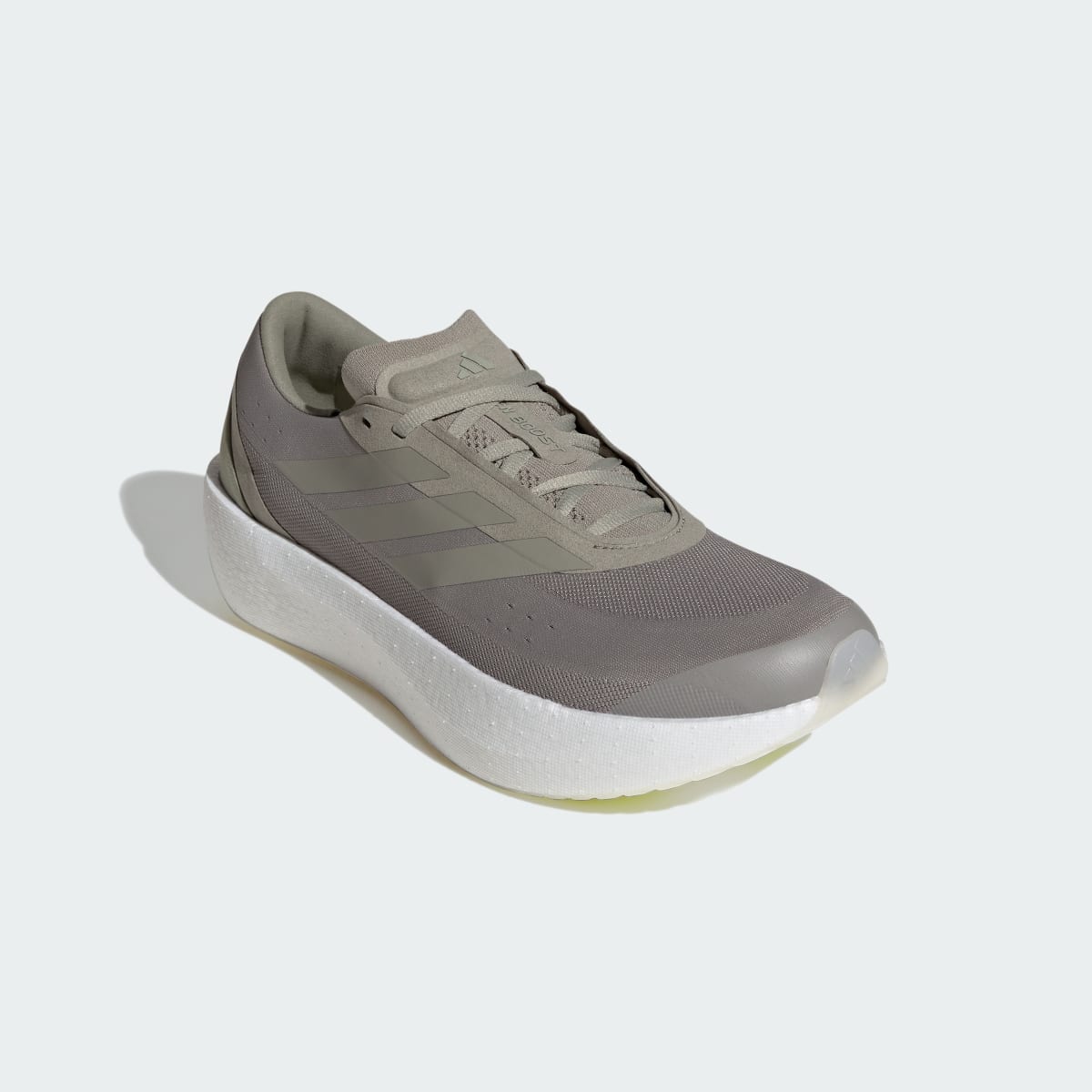 Tenis de running para hombre color plateado y verde - vista 5
