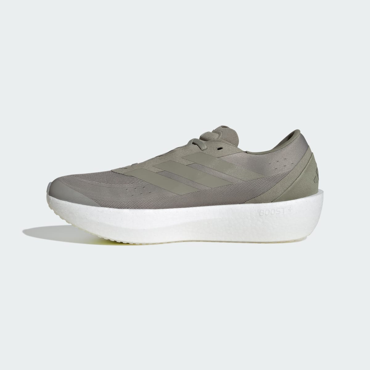 Tenis de running para hombre color plateado y verde - vista 7