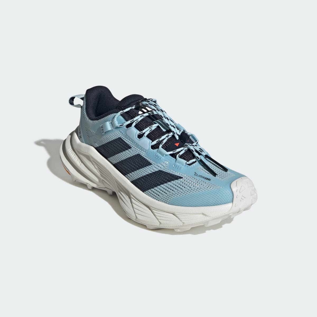 Tenis de senderismo para mujer color azul y blanco - vista 7